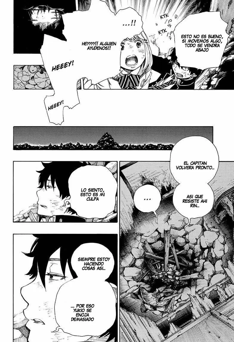 Ao no Exorcist capítulo 73, página 22