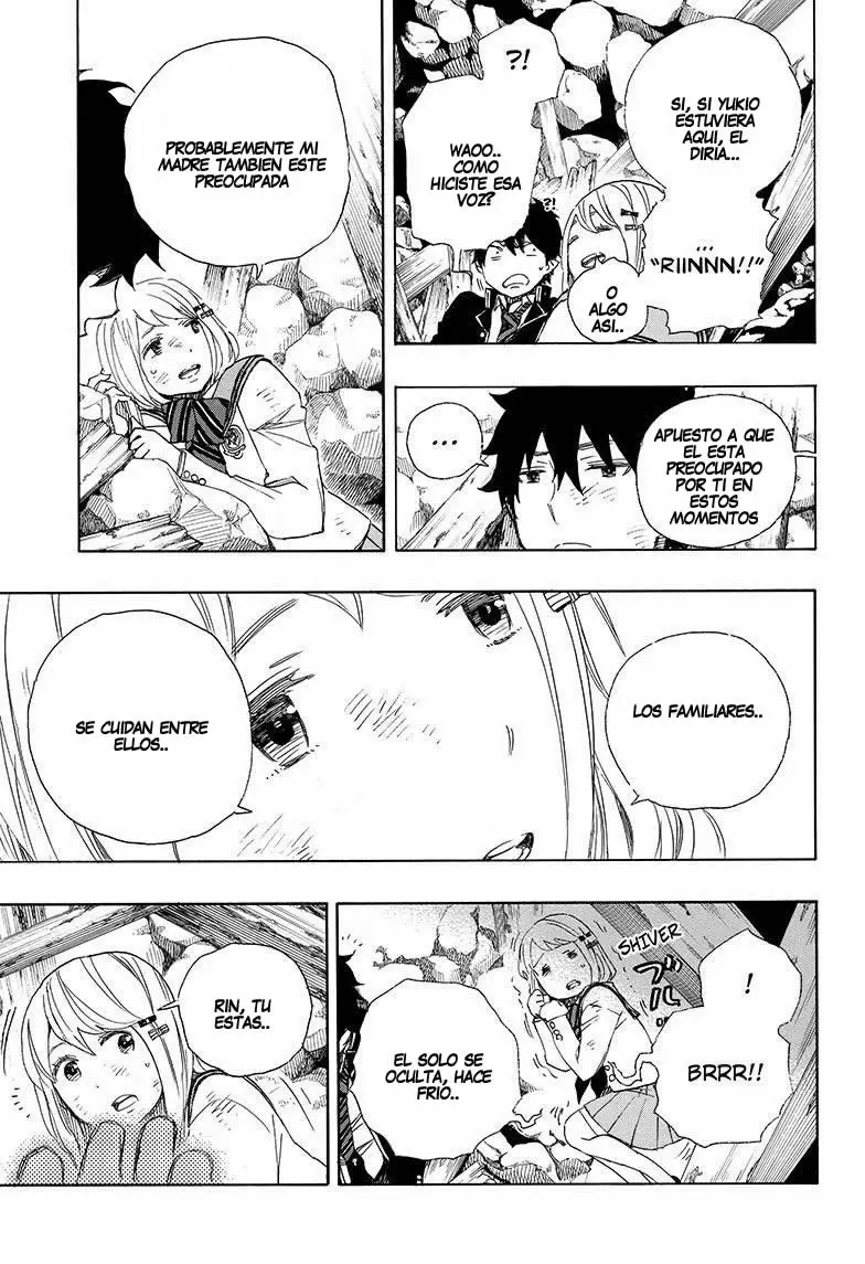 Ao no Exorcist capítulo 73, página 23