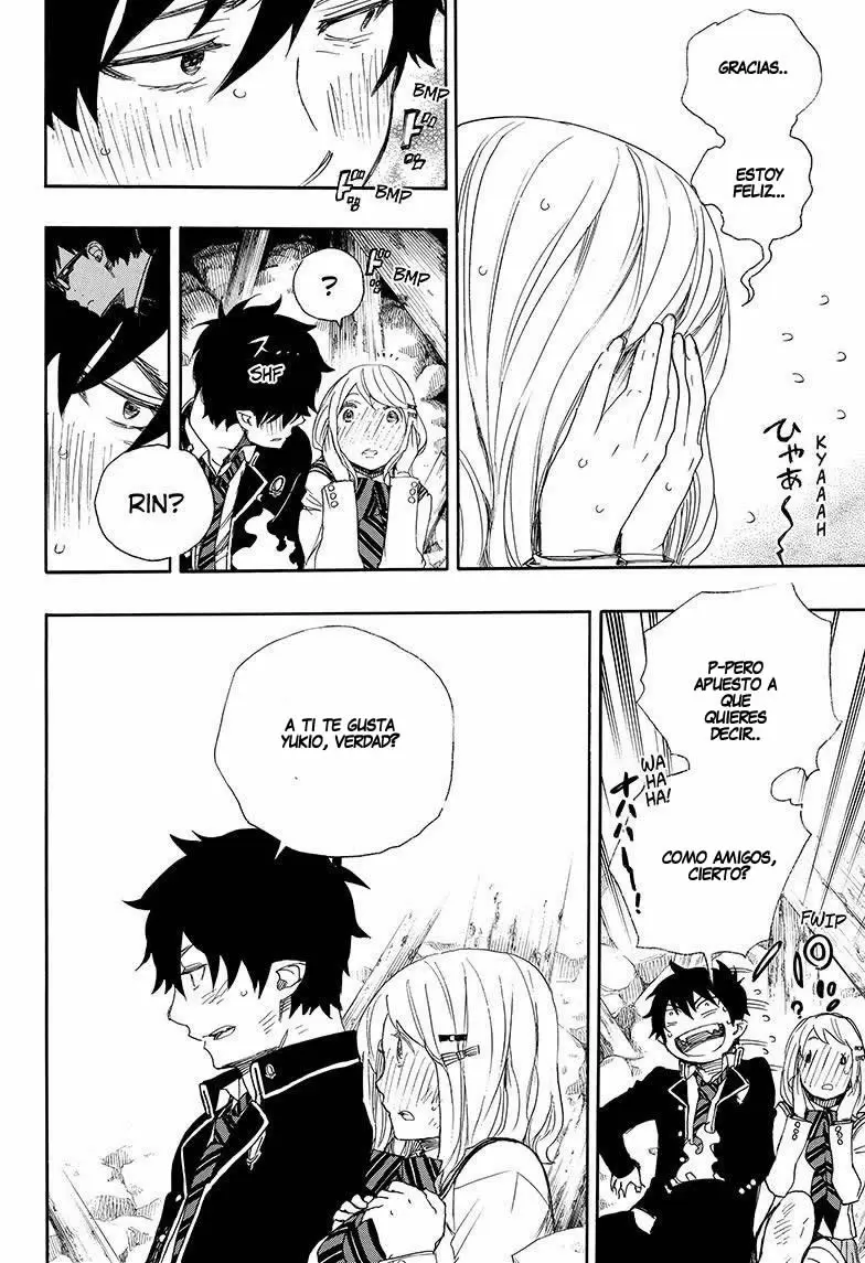 Ao no Exorcist capítulo 73, página 28