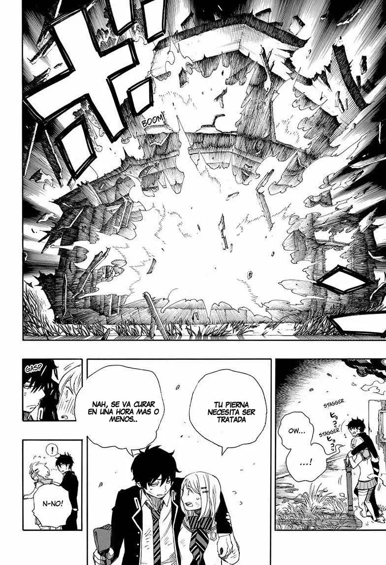 Ao no Exorcist capítulo 73, página 32