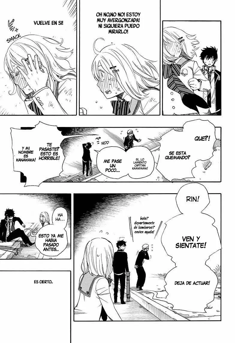 Ao no Exorcist capítulo 73, página 33