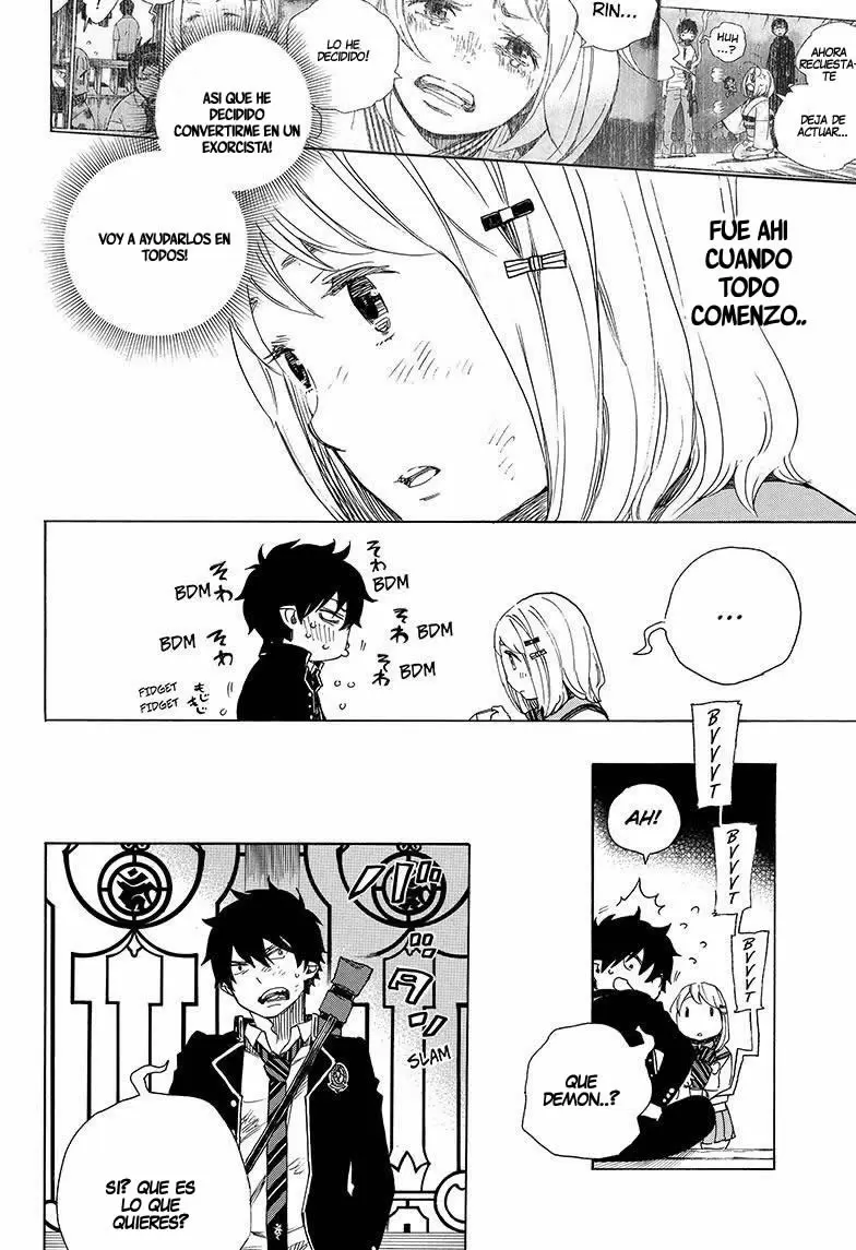 Ao no Exorcist capítulo 73, página 34