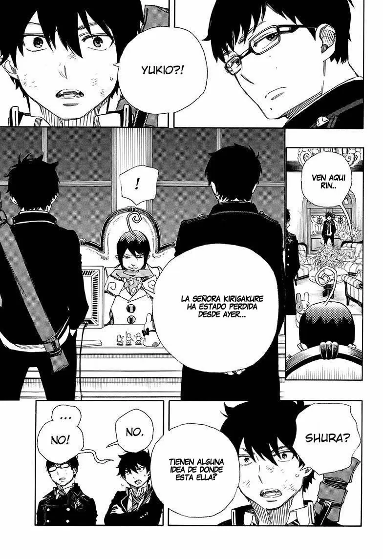 Ao no Exorcist capítulo 73, página 35
