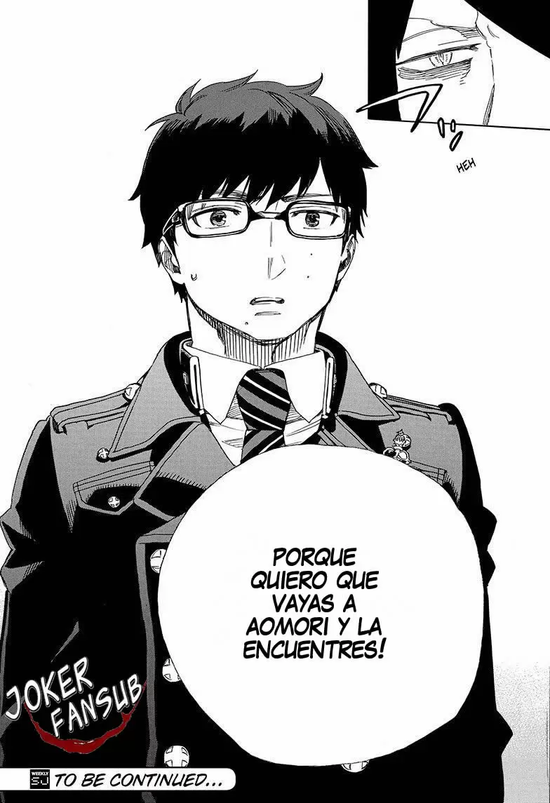 Ao no Exorcist capítulo 73, página 37