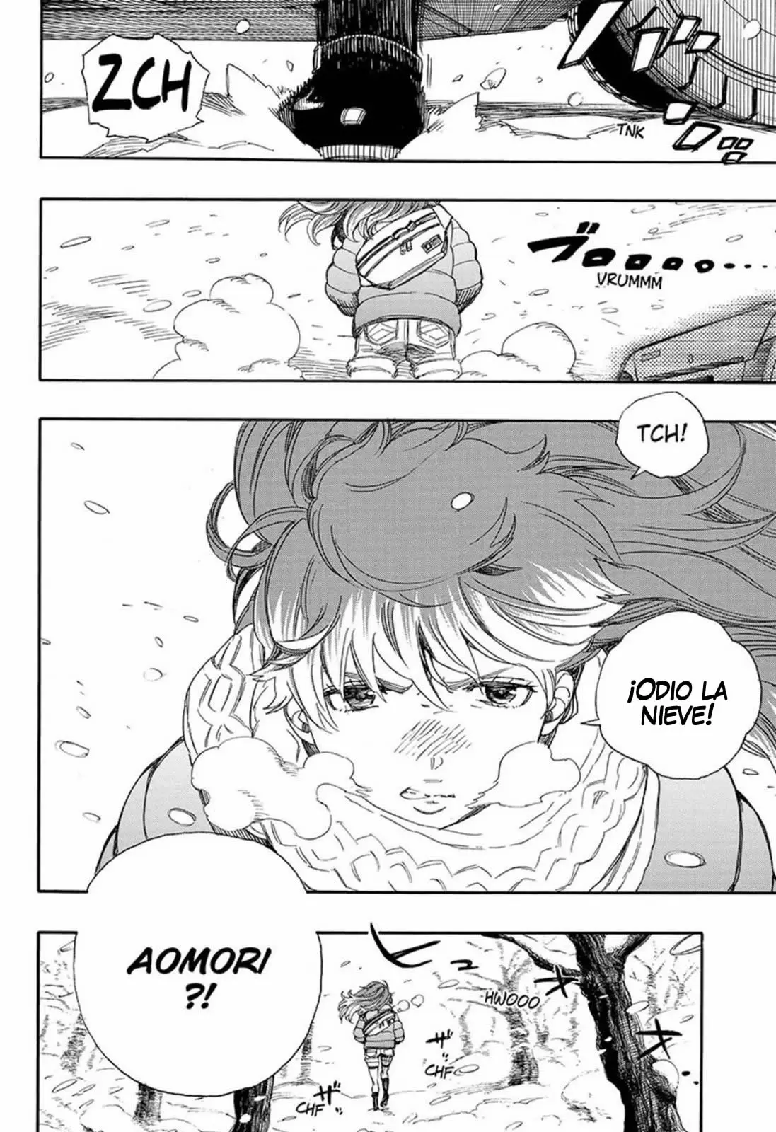 Ao no Exorcist capítulo 74, página 4