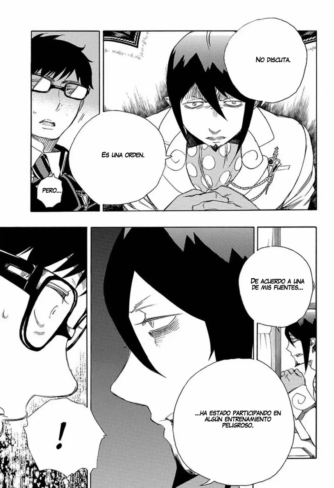 Ao no Exorcist capítulo 74, página 7