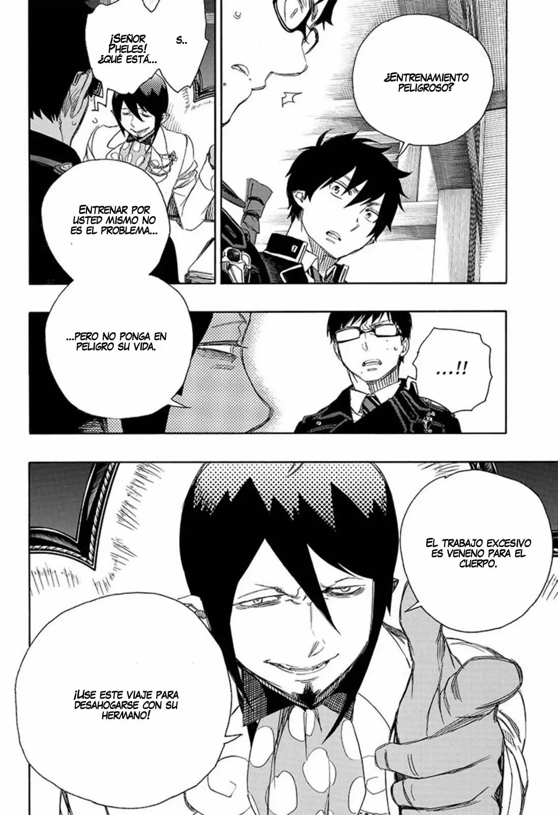 Ao no Exorcist capítulo 74, página 8