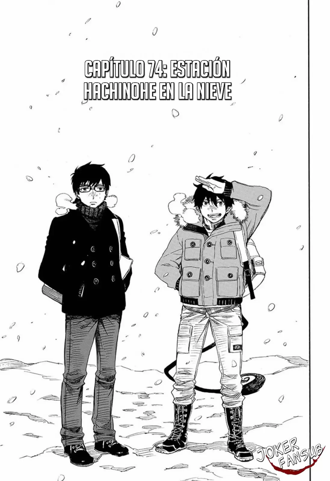 Ao no Exorcist capítulo 74, página 9
