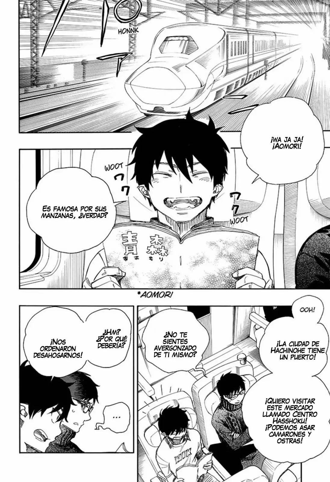 Ao no Exorcist capítulo 74, página 10