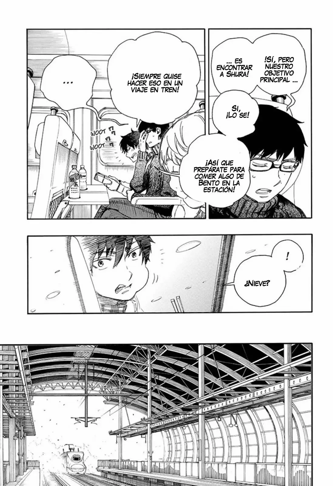 Ao no Exorcist capítulo 74, página 11