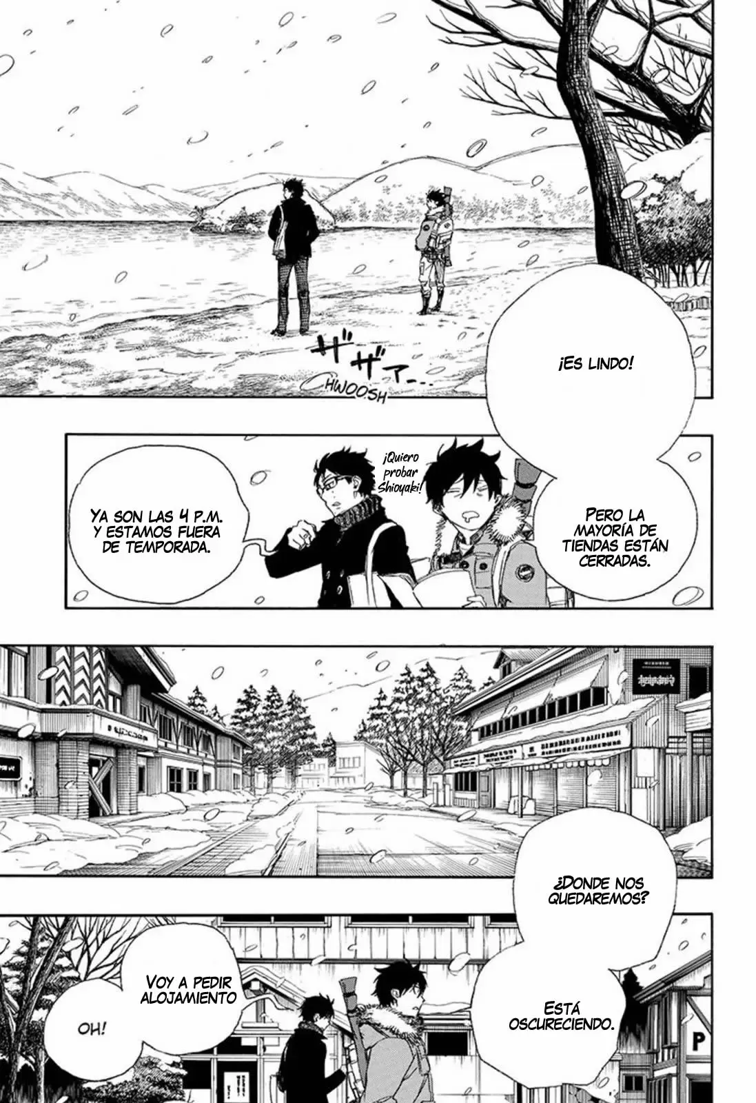 Ao no Exorcist capítulo 74, página 15