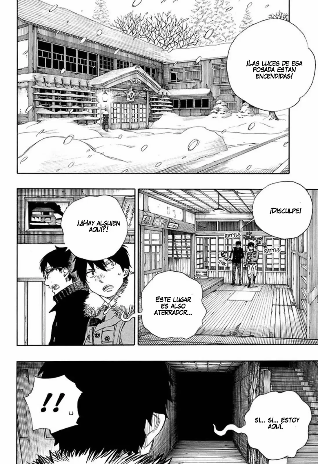Ao no Exorcist capítulo 74, página 16