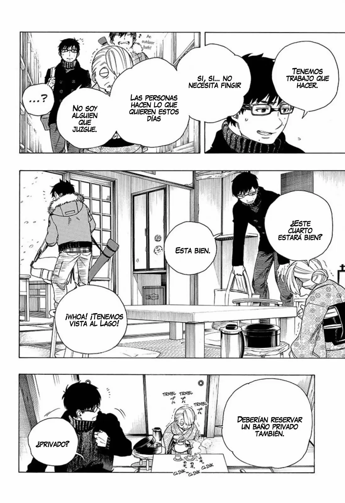 Ao no Exorcist capítulo 74, página 18