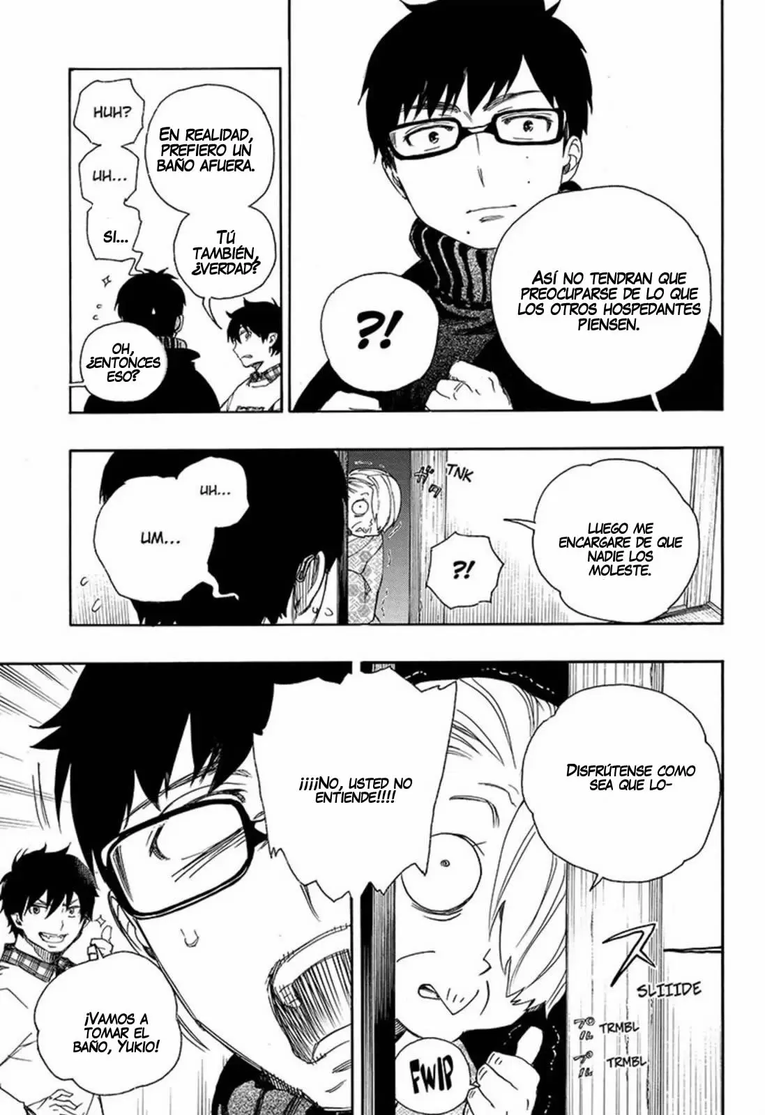 Ao no Exorcist capítulo 74, página 19