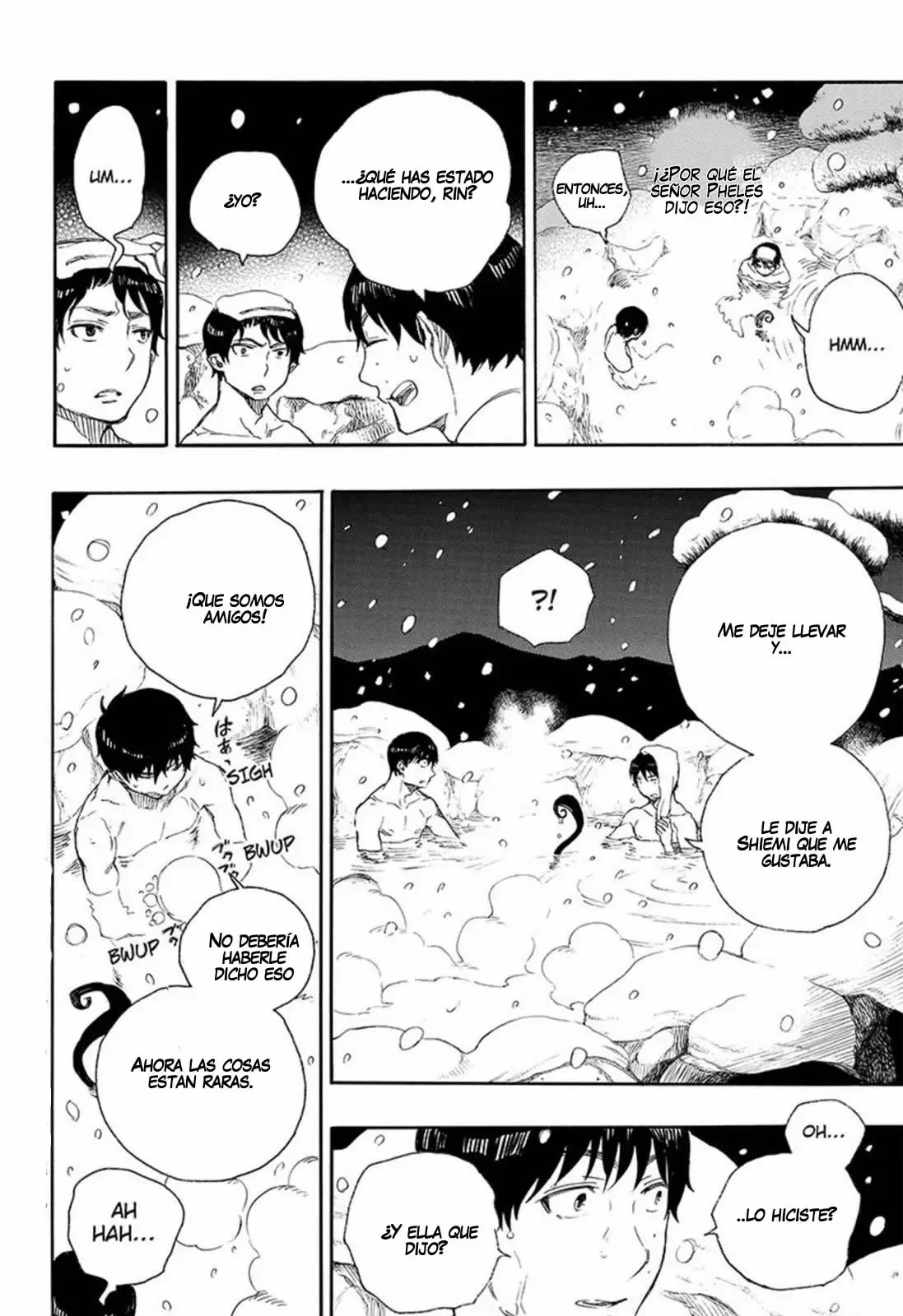 Ao no Exorcist capítulo 74, página 22