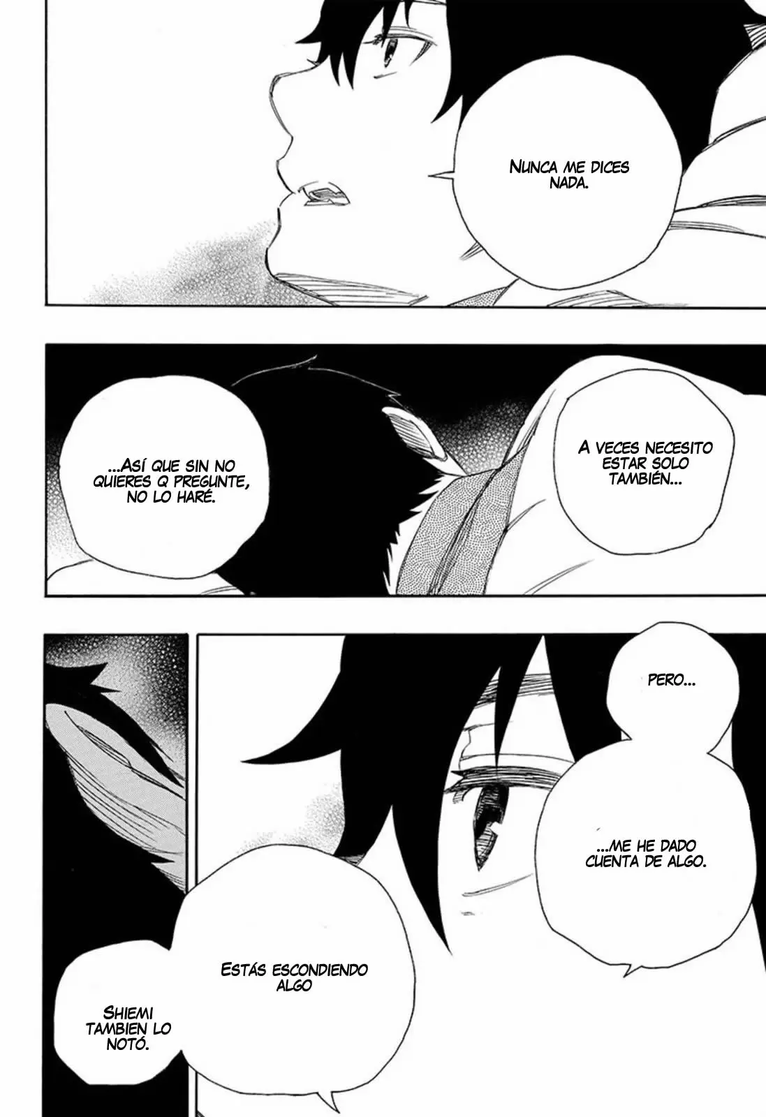 Ao no Exorcist capítulo 74, página 28