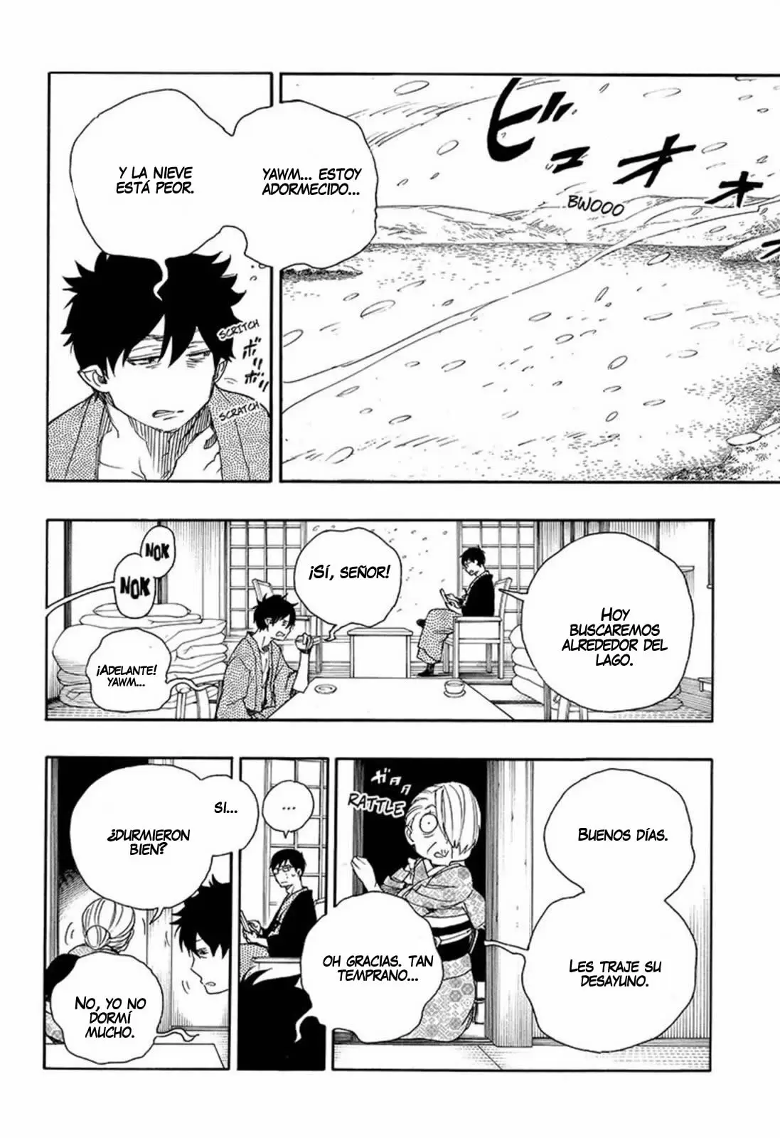 Ao no Exorcist capítulo 74, página 32