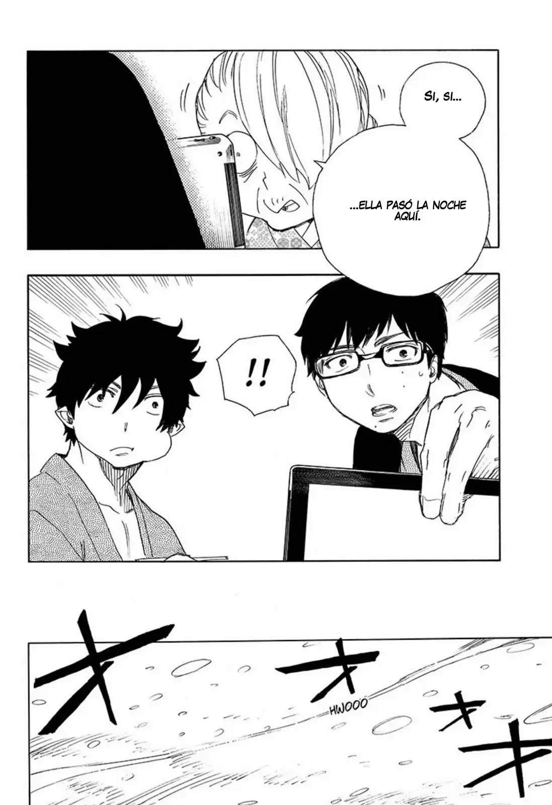 Ao no Exorcist capítulo 74, página 34