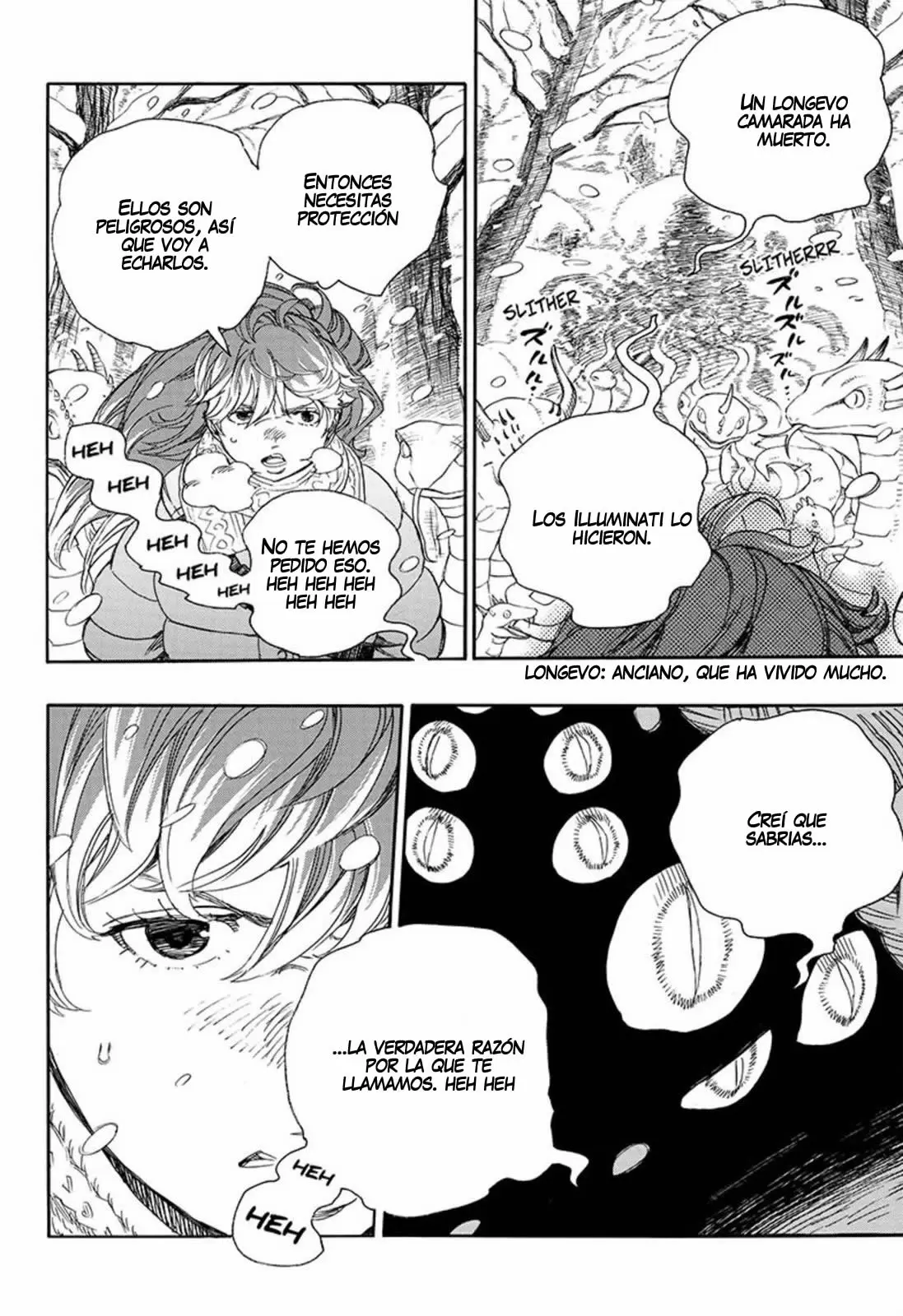Ao no Exorcist capítulo 74, página 36