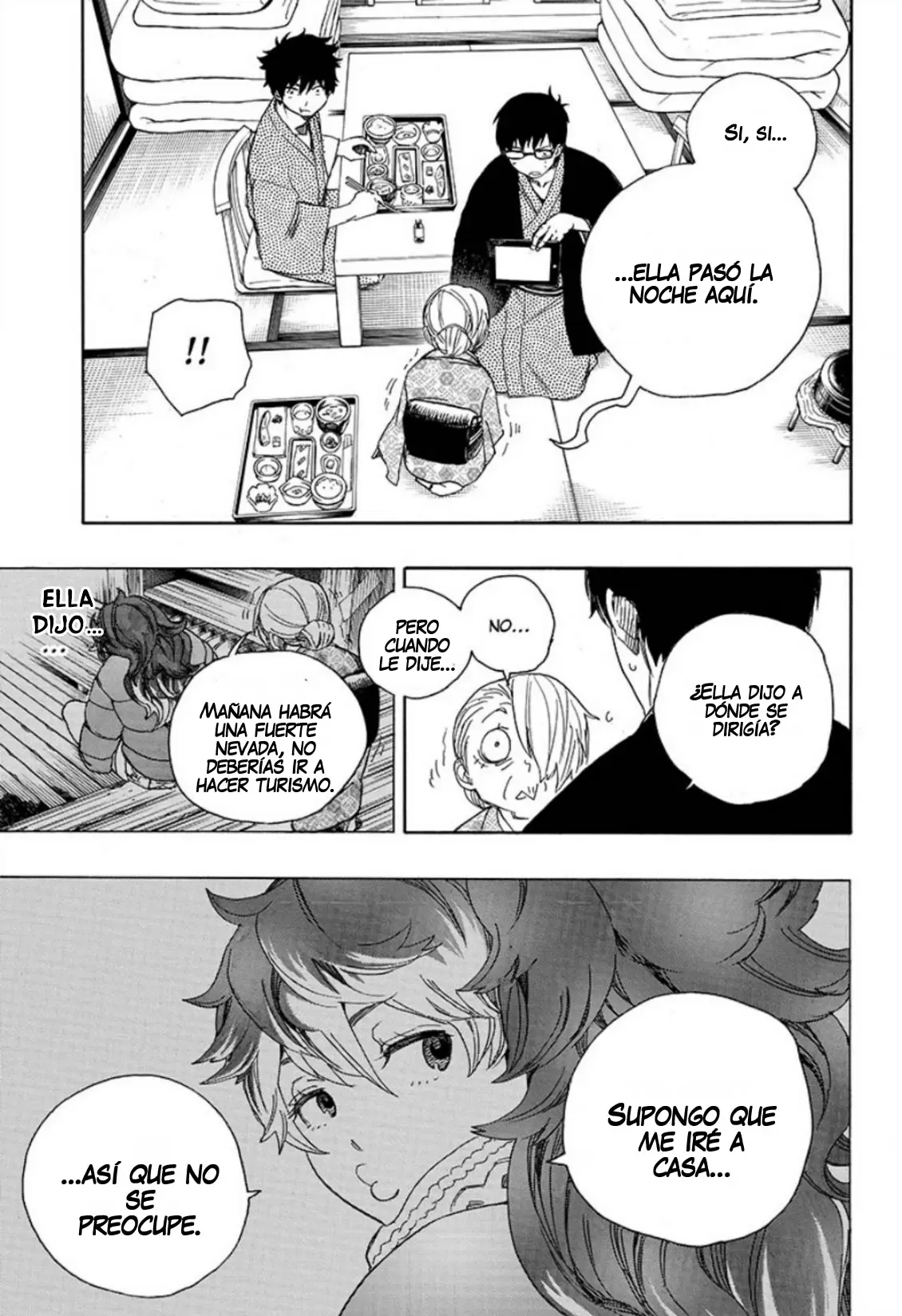 Ao no Exorcist capítulo 75, página 4