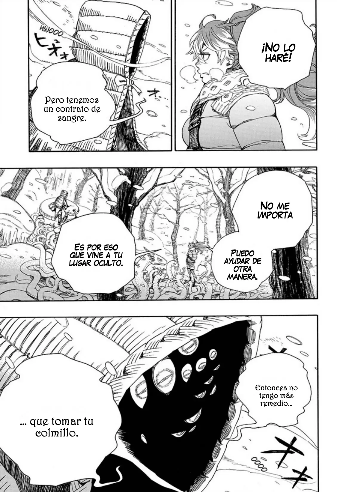 Ao no Exorcist capítulo 75, página 8