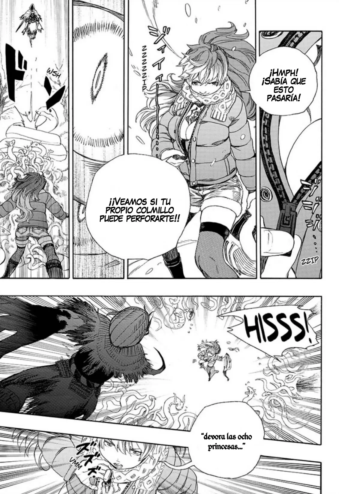 Ao no Exorcist capítulo 75, página 12