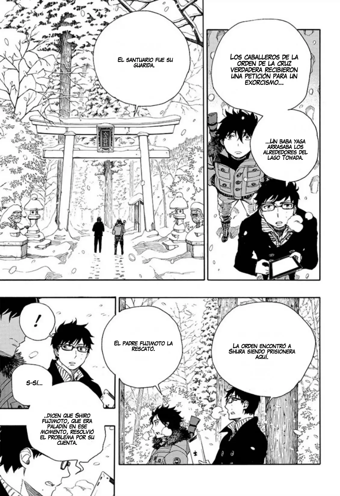 Ao no Exorcist capítulo 75, página 18