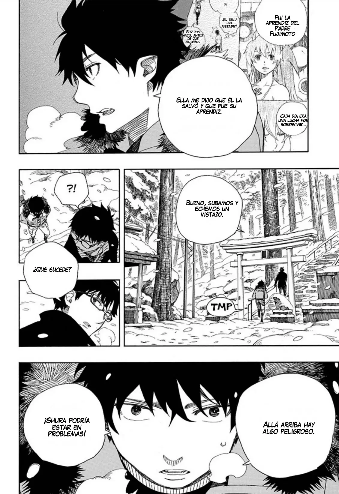 Ao no Exorcist capítulo 75, página 19