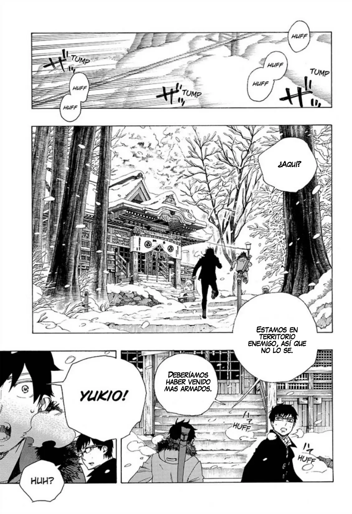 Ao no Exorcist capítulo 75, página 20
