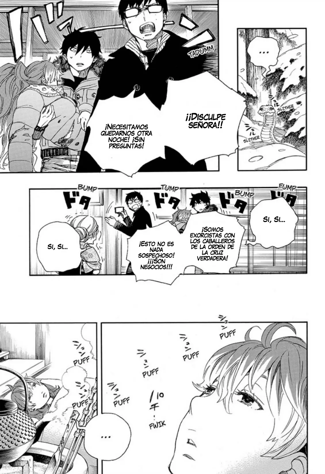 Ao no Exorcist capítulo 75, página 22