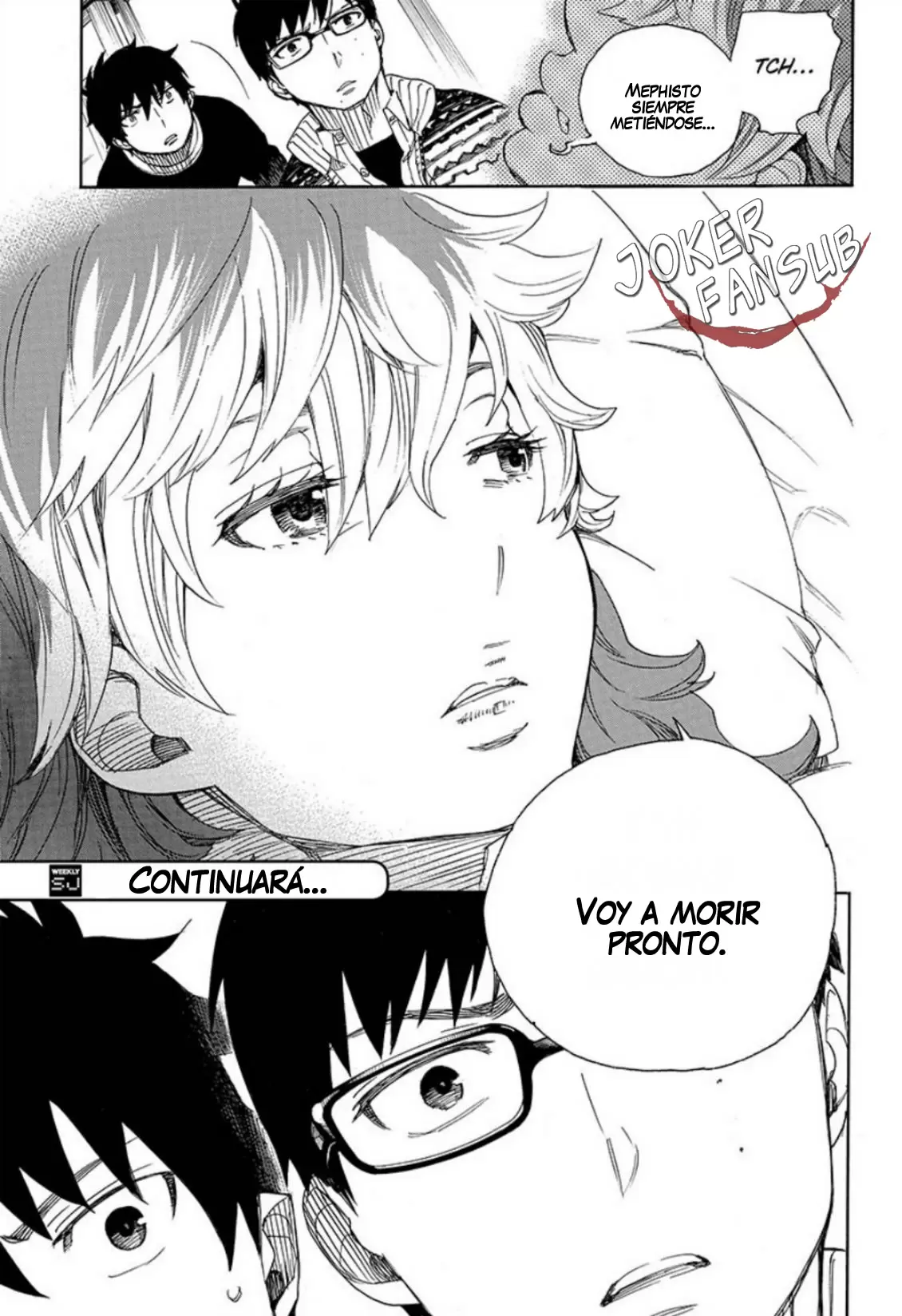 Ao no Exorcist capítulo 75, página 24