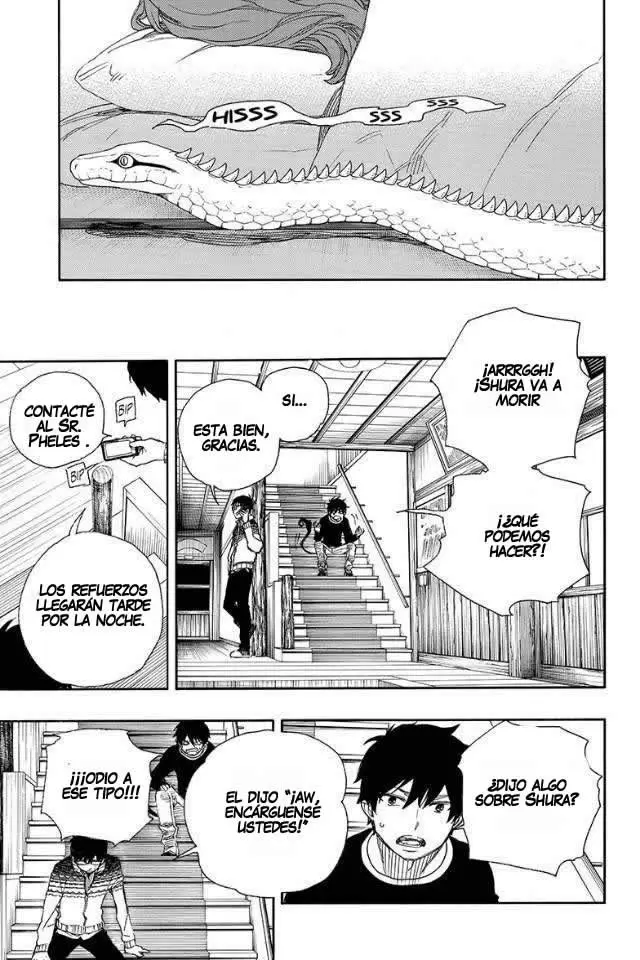 Ao no Exorcist capítulo 76, página 22