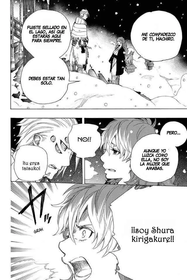 Ao no Exorcist capítulo 76, página 33