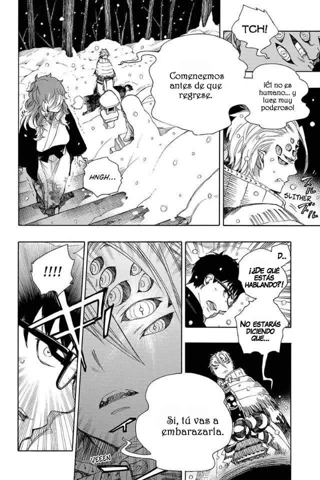 Ao no Exorcist capítulo 77, página 4