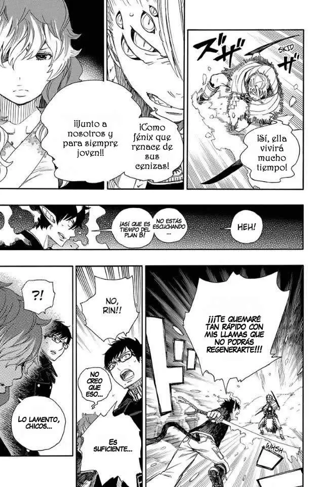 Ao no Exorcist capítulo 77, página 11