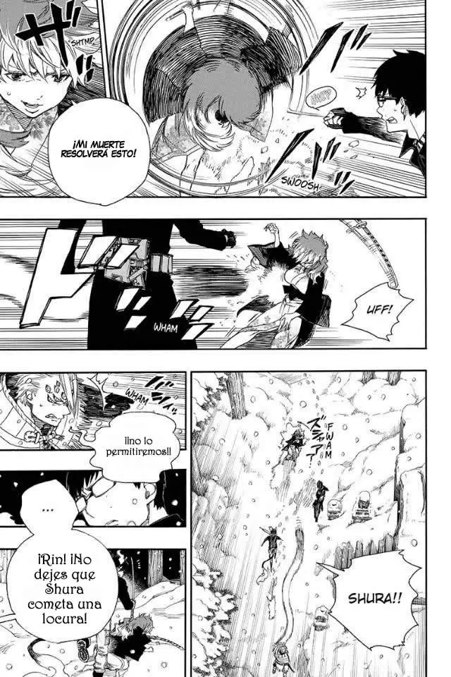 Ao no Exorcist capítulo 77, página 13