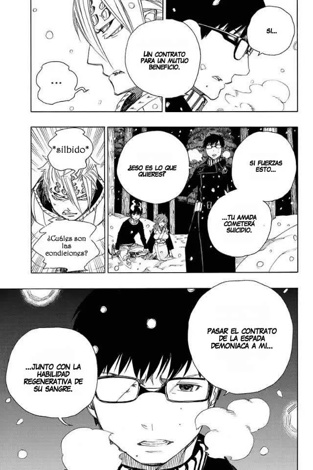 Ao no Exorcist capítulo 77, página 15