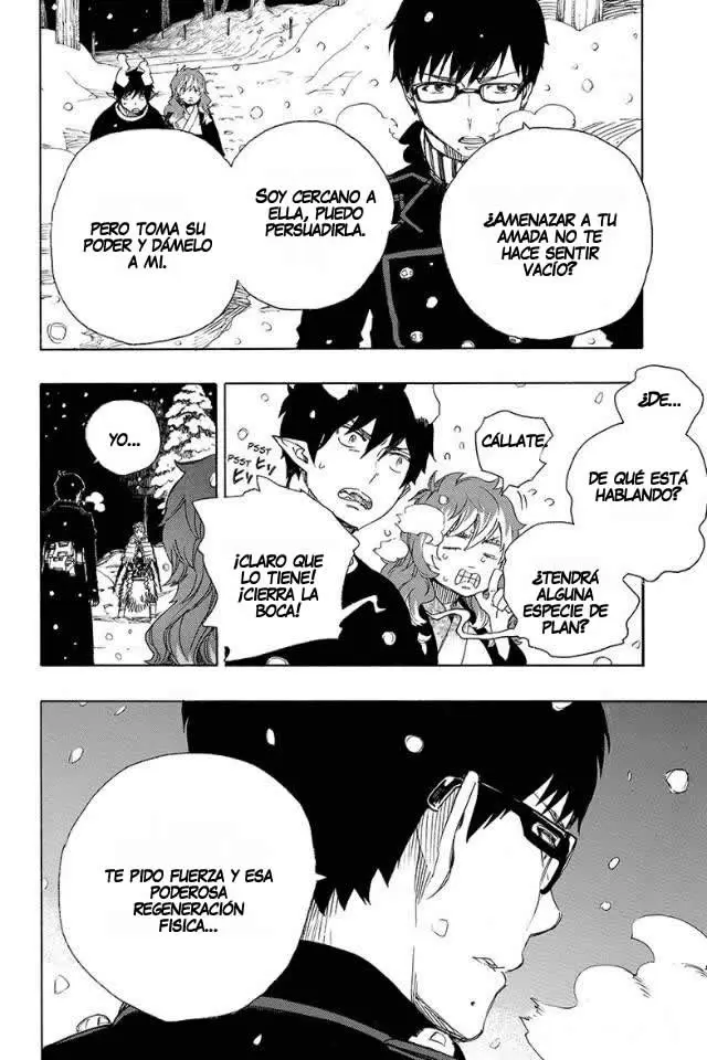 Ao no Exorcist capítulo 77, página 18