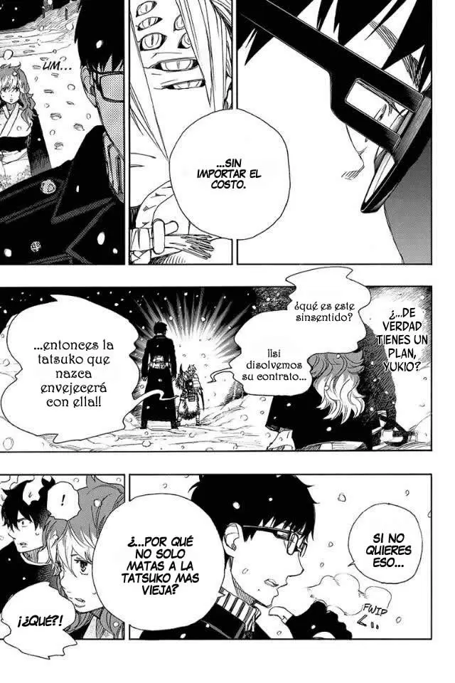 Ao no Exorcist capítulo 77, página 19
