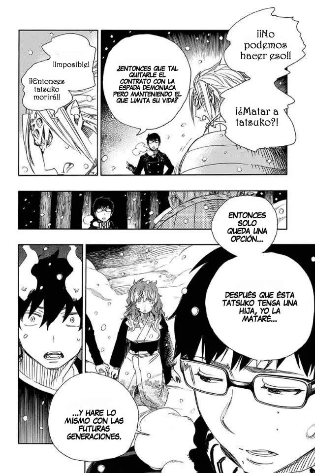 Ao no Exorcist capítulo 77, página 20