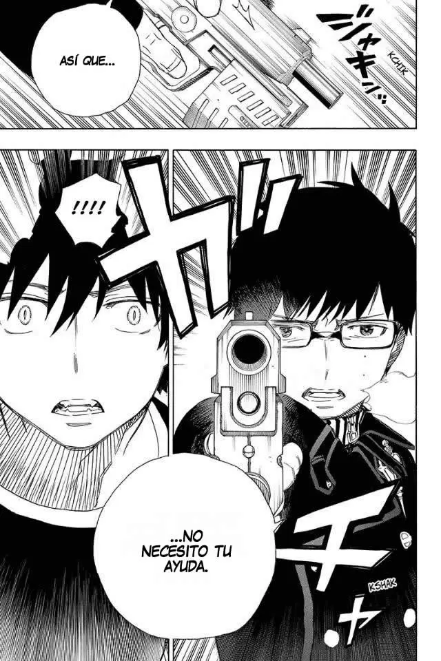 Ao no Exorcist capítulo 77, página 23