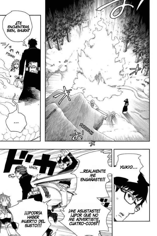 Ao no Exorcist capítulo 77, página 33