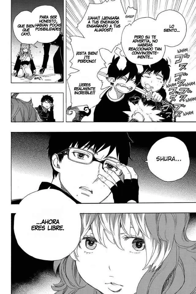 Ao no Exorcist capítulo 77, página 34