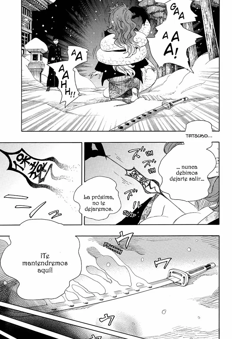 Ao no Exorcist capítulo 78, página 3