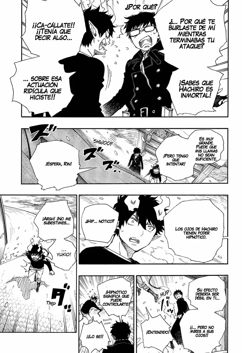Ao no Exorcist capítulo 78, página 11