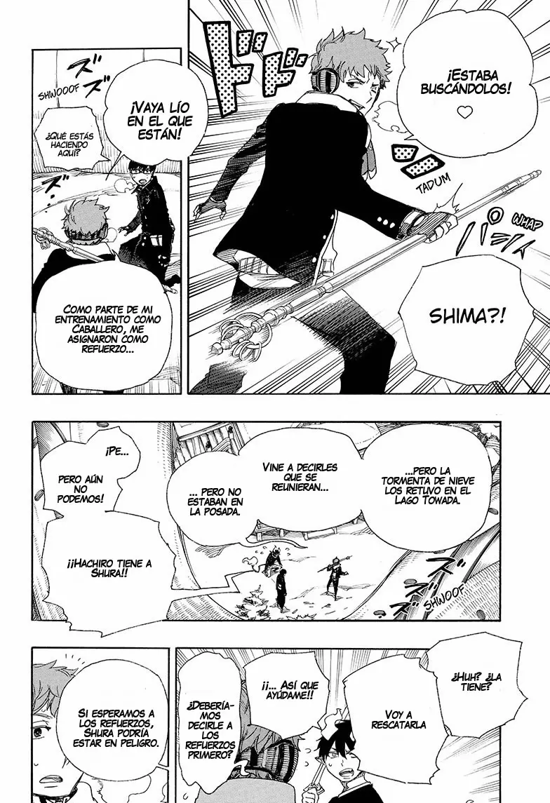 Ao no Exorcist capítulo 78, página 14