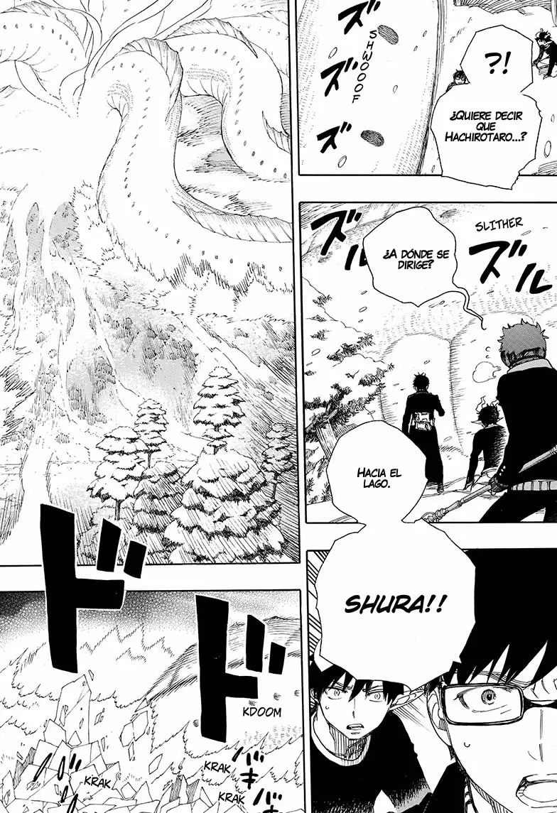 Ao no Exorcist capítulo 78, página 18