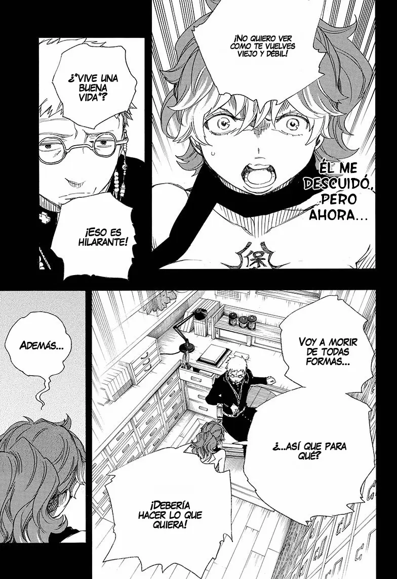 Ao no Exorcist capítulo 78, página 27
