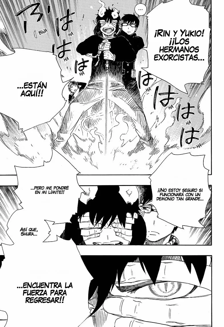 Ao no Exorcist capítulo 78, página 35