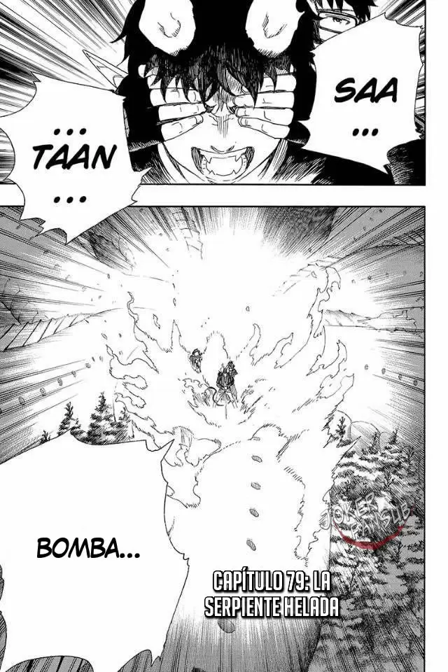 Ao no Exorcist capítulo 79, página 3